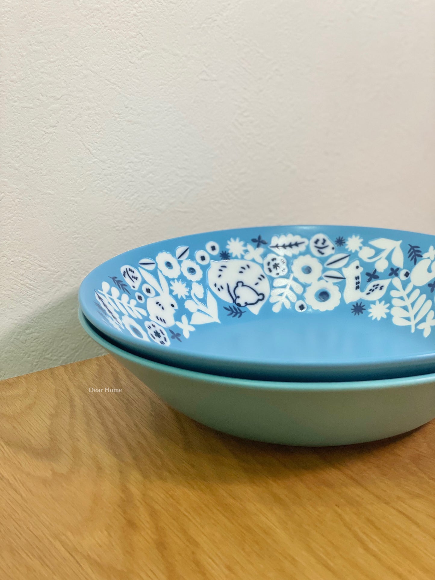 日本製 ❘ Kukka系列北歐風美濃燒深碟 (22.3cm)