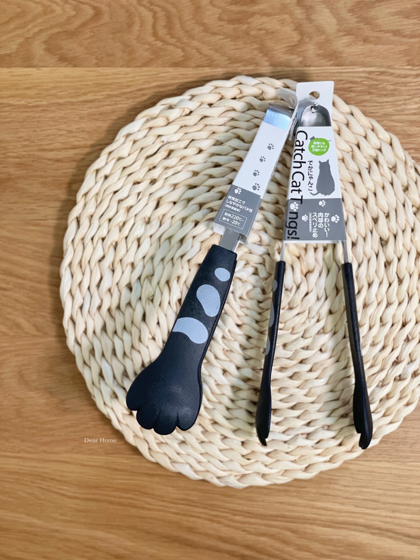 日本製 ❘ 抗菌耐熱貓爪食物夾 (24cm)