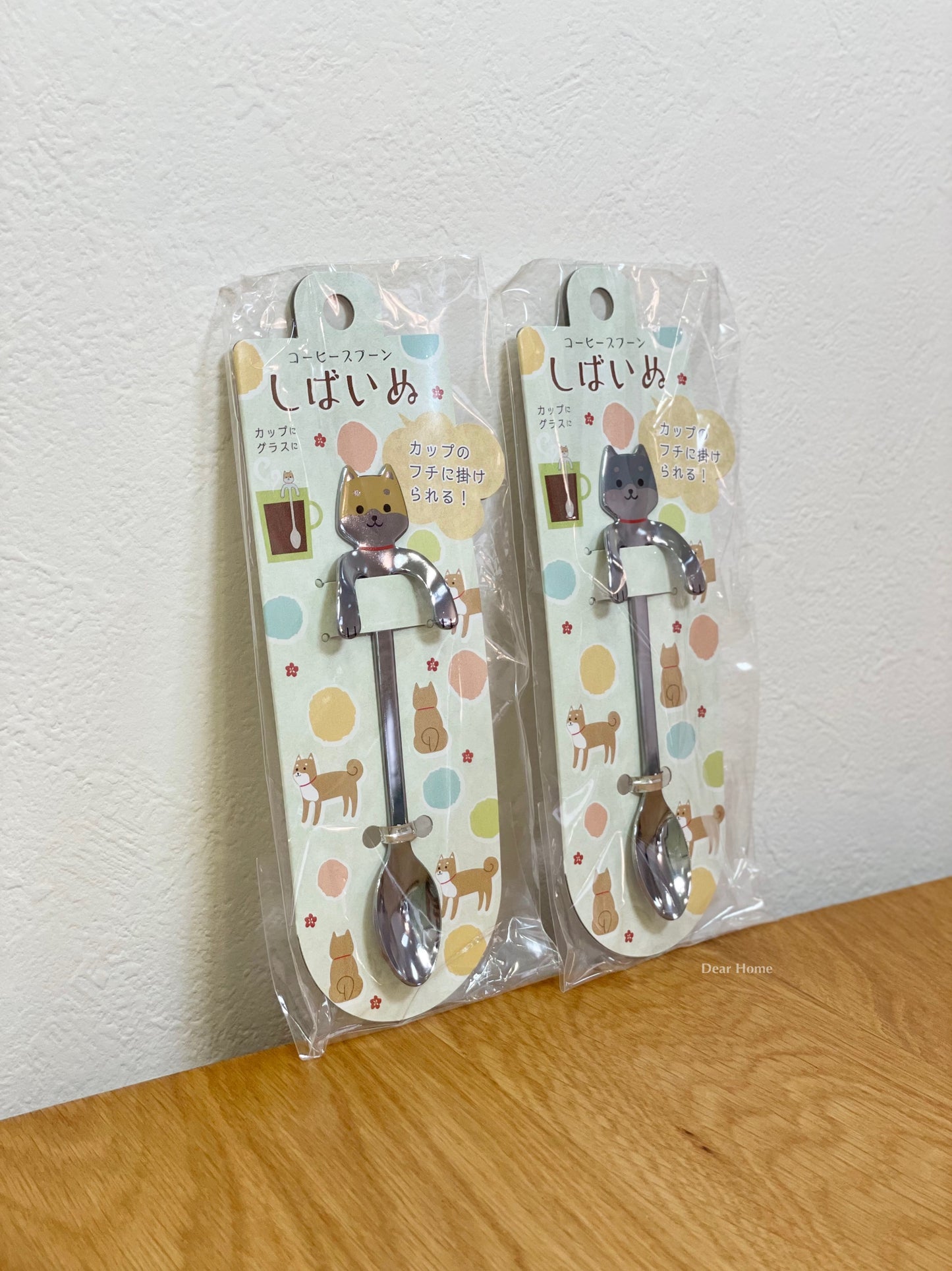 日本製 ❘ 柴犬不銹鋼掛杯小匙 (11.6cm)