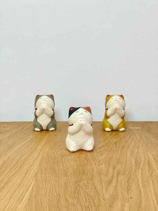 日本製 ❘ 日本和紙請請祝賀貓咪