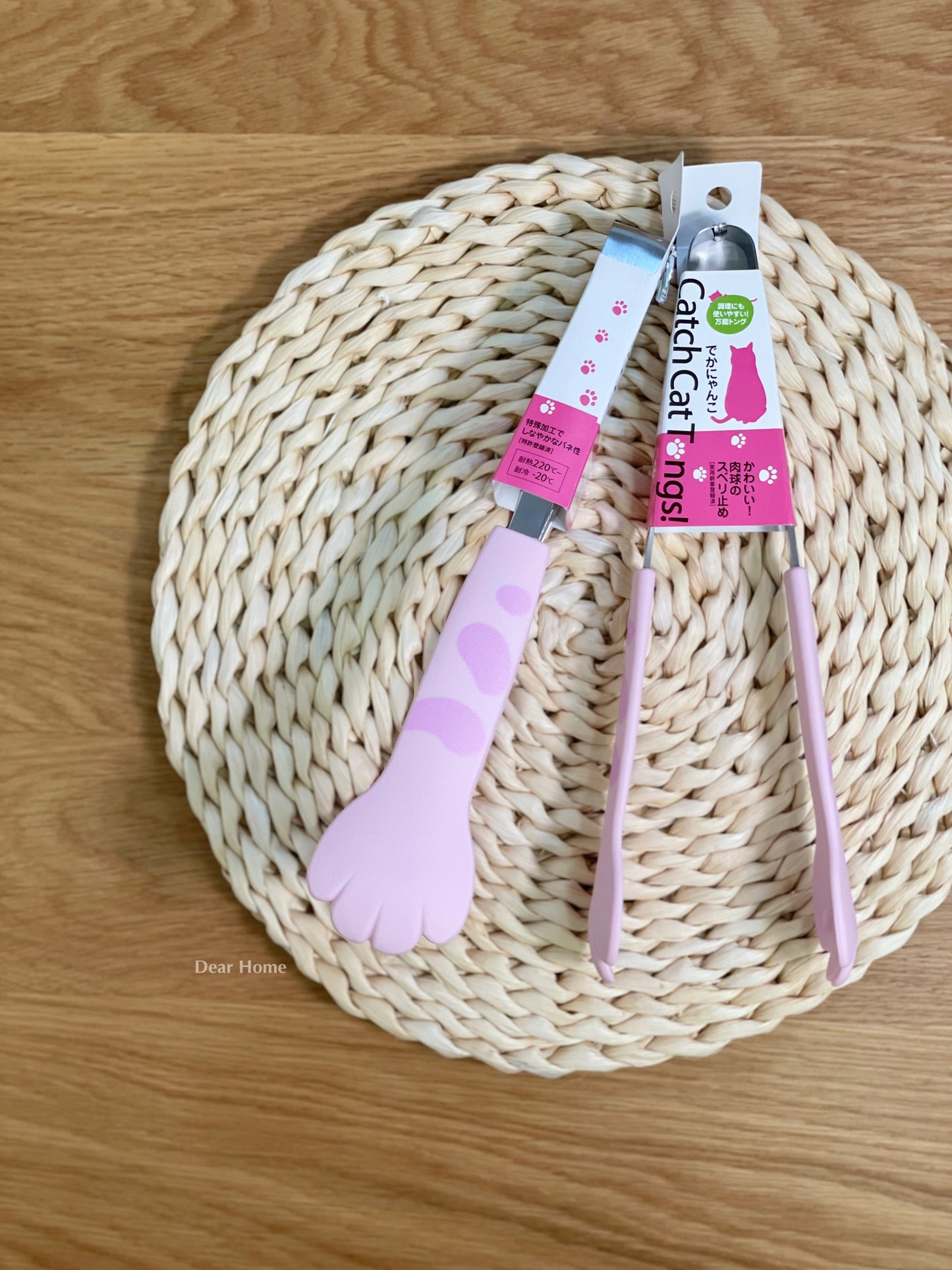日本製 ❘ 抗菌耐熱貓爪食物夾 (24cm)