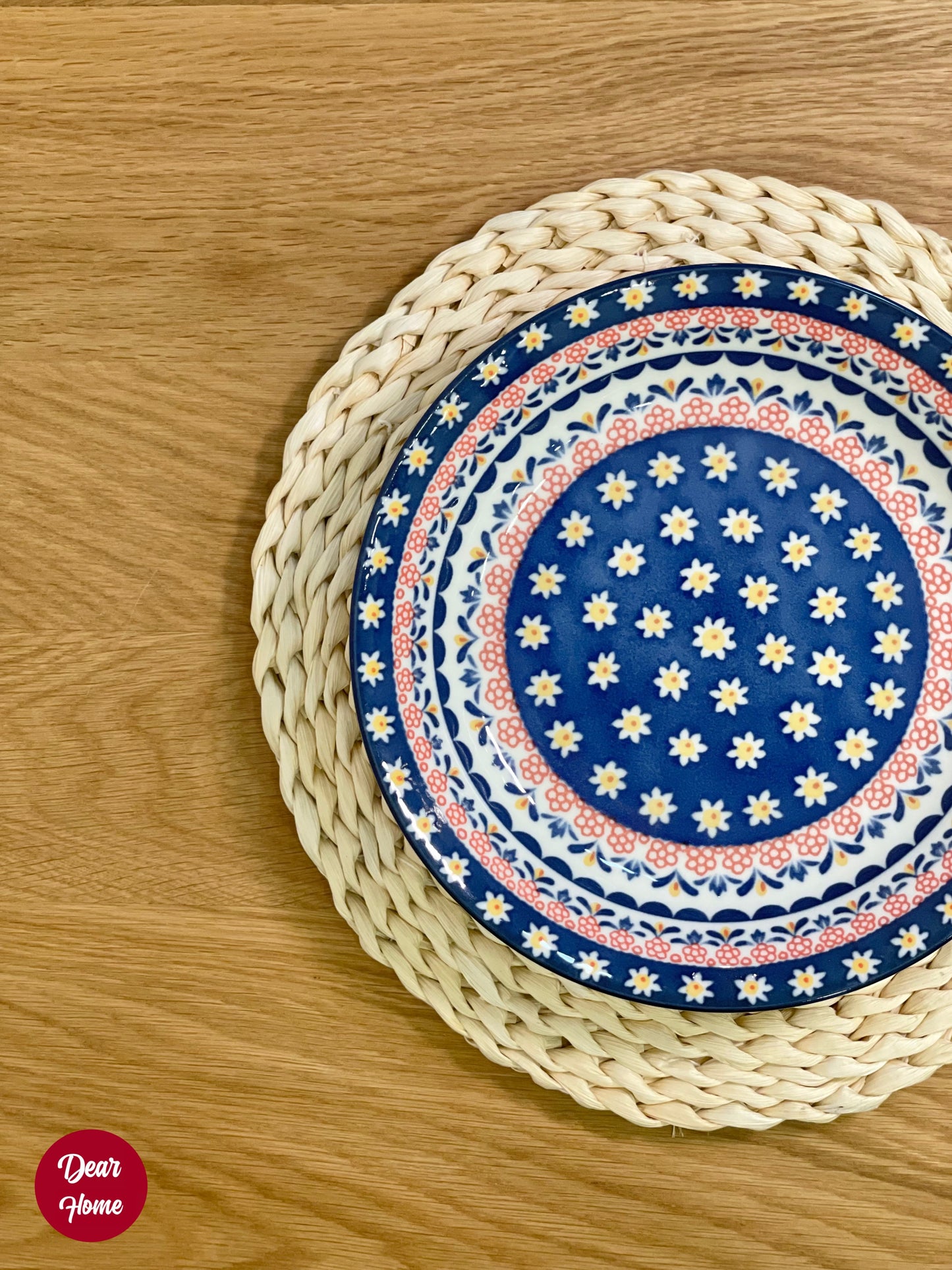 日本製 ❘ Polska系列波蘭風碎花餐碟 (21.7cm)