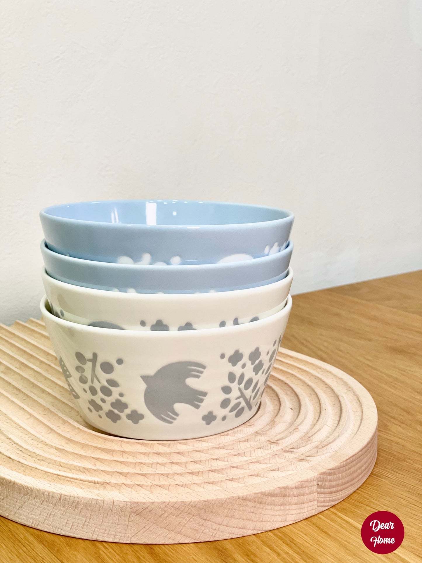 日本製 ❘ Lintu系列小鳥美濃燒餐碗 (13.2cm)
