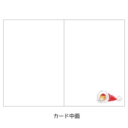日本製 ❘ 柴犬聖誕卡