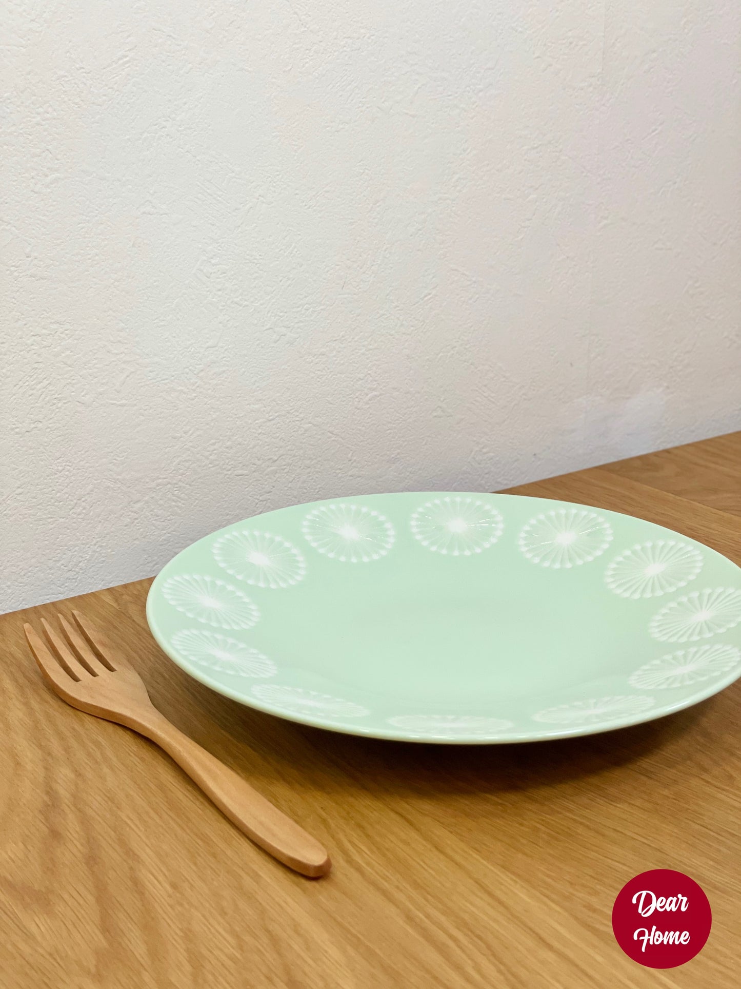 日本製 ❘ Moco系列蒲公英美濃燒餐碟 (22.2cm)