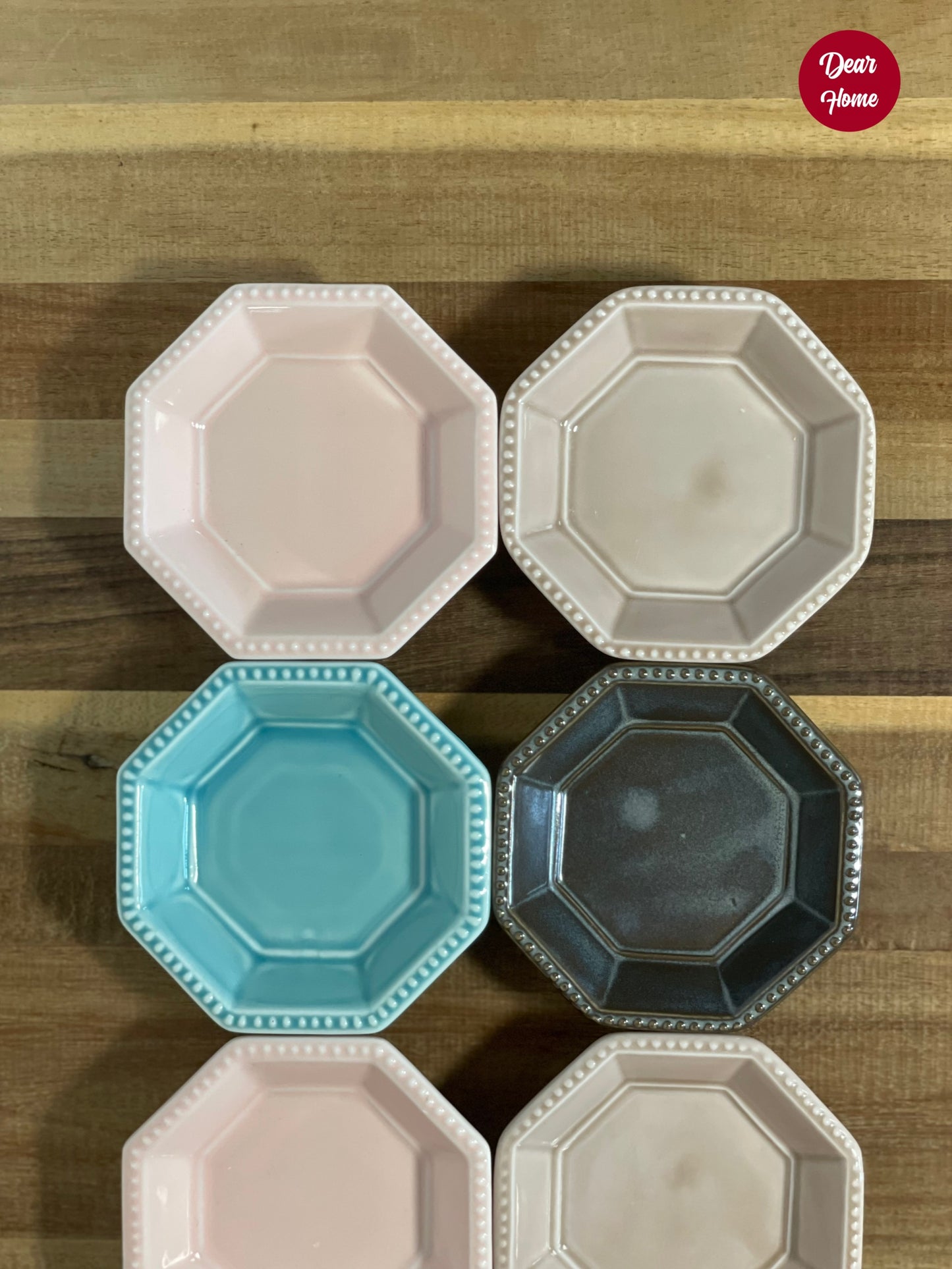 日本製 ❘ Amy系列彩色八角形小碟 (8.7cm)