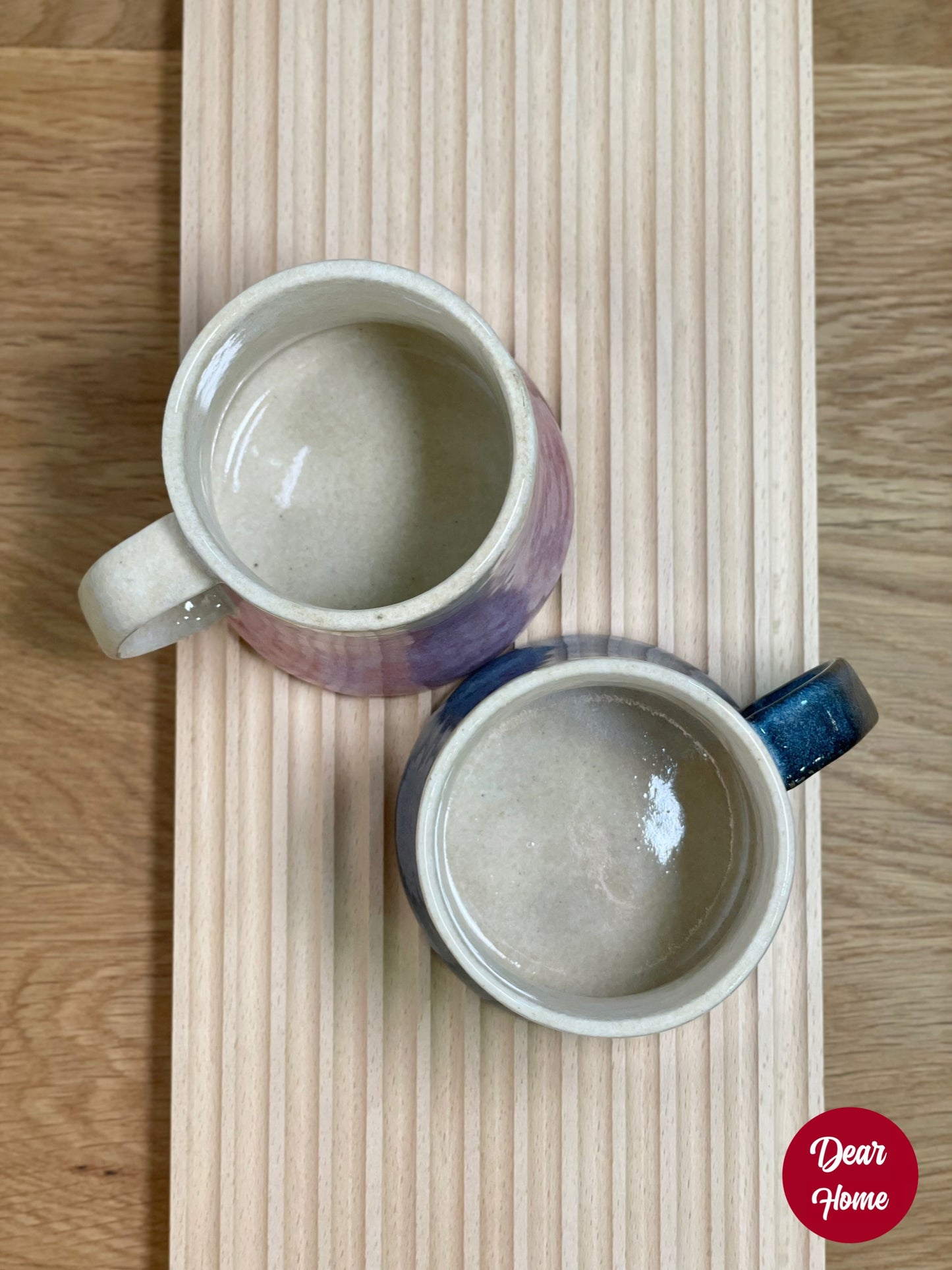 日本製 ❘ 六魯富士山美濃燒馬克杯對杯禮盒裝 (250ml)