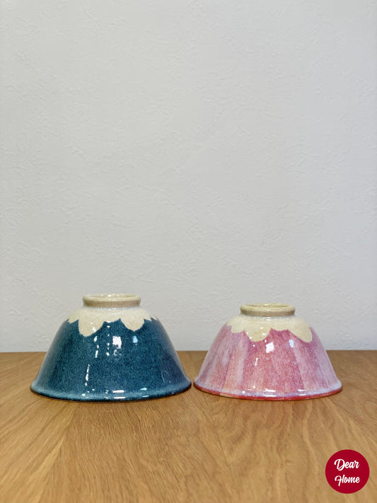 日本製 ❘ 六魯富士山餐碗 (赤富士 ❘ 青富士)