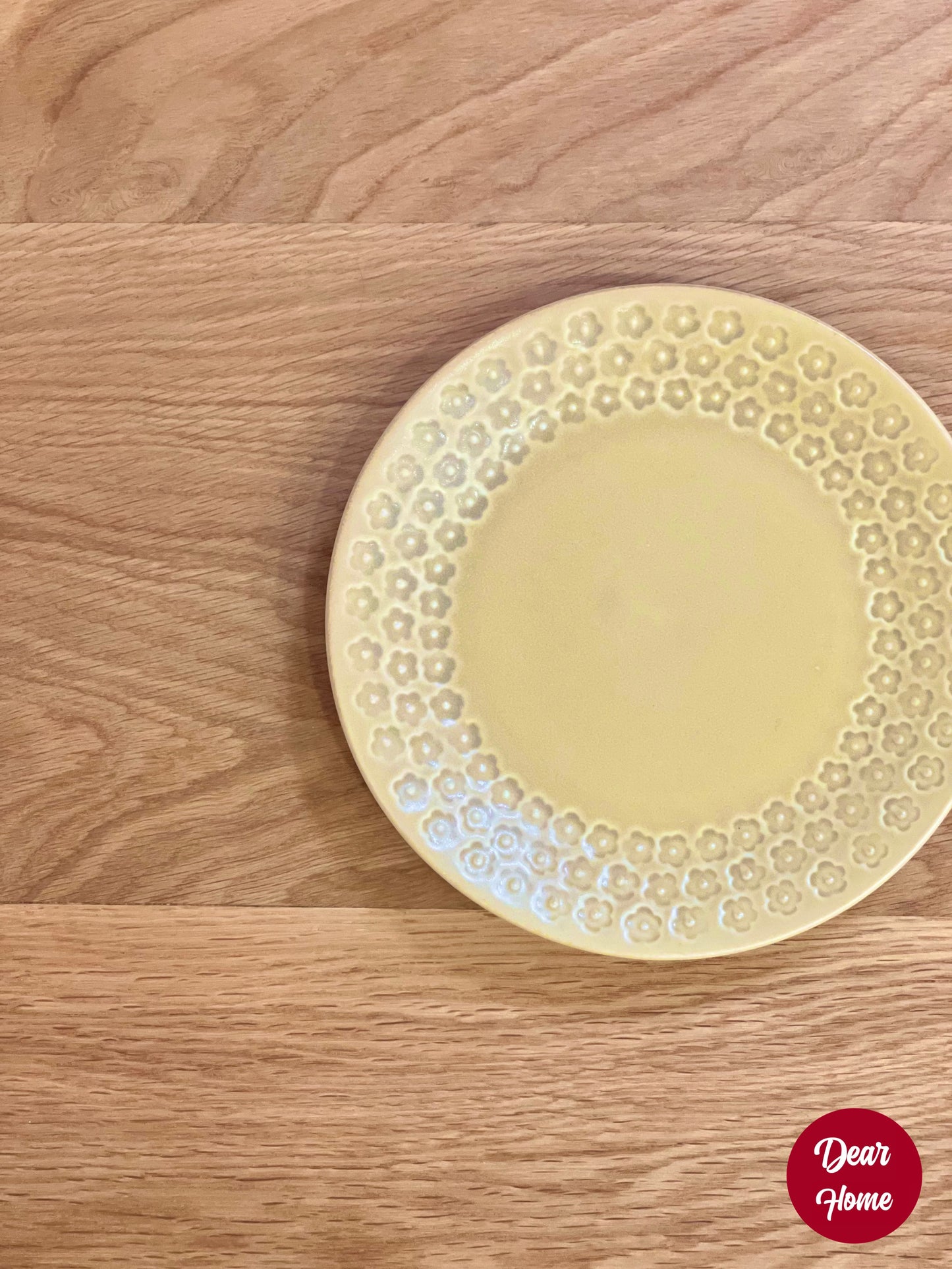 日本製 ❘ 美濃燒花邊餐碟 (16cm)