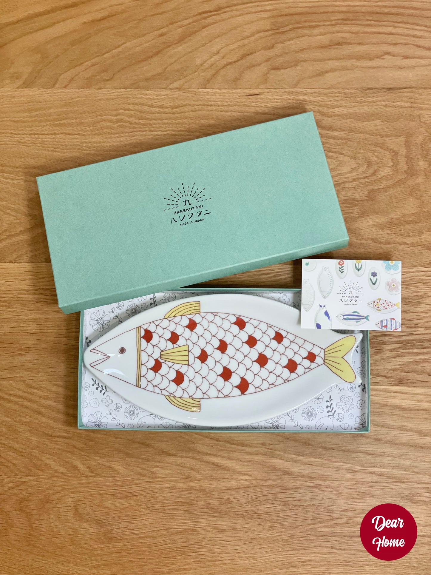 日本製 ❘ 九谷燒魚餐碟