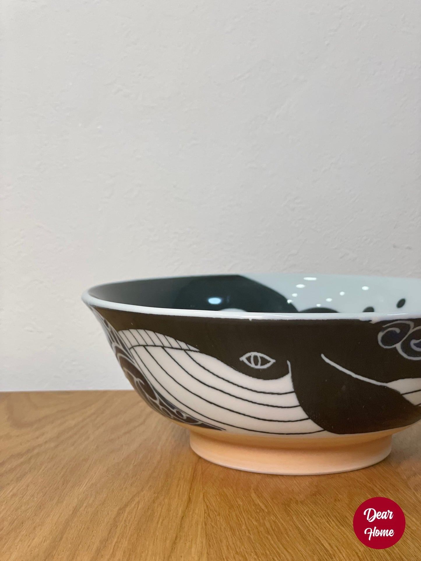 日本製 ❘ 白浪鯨系列美濃燒湯麵碗 (20.7cm)
