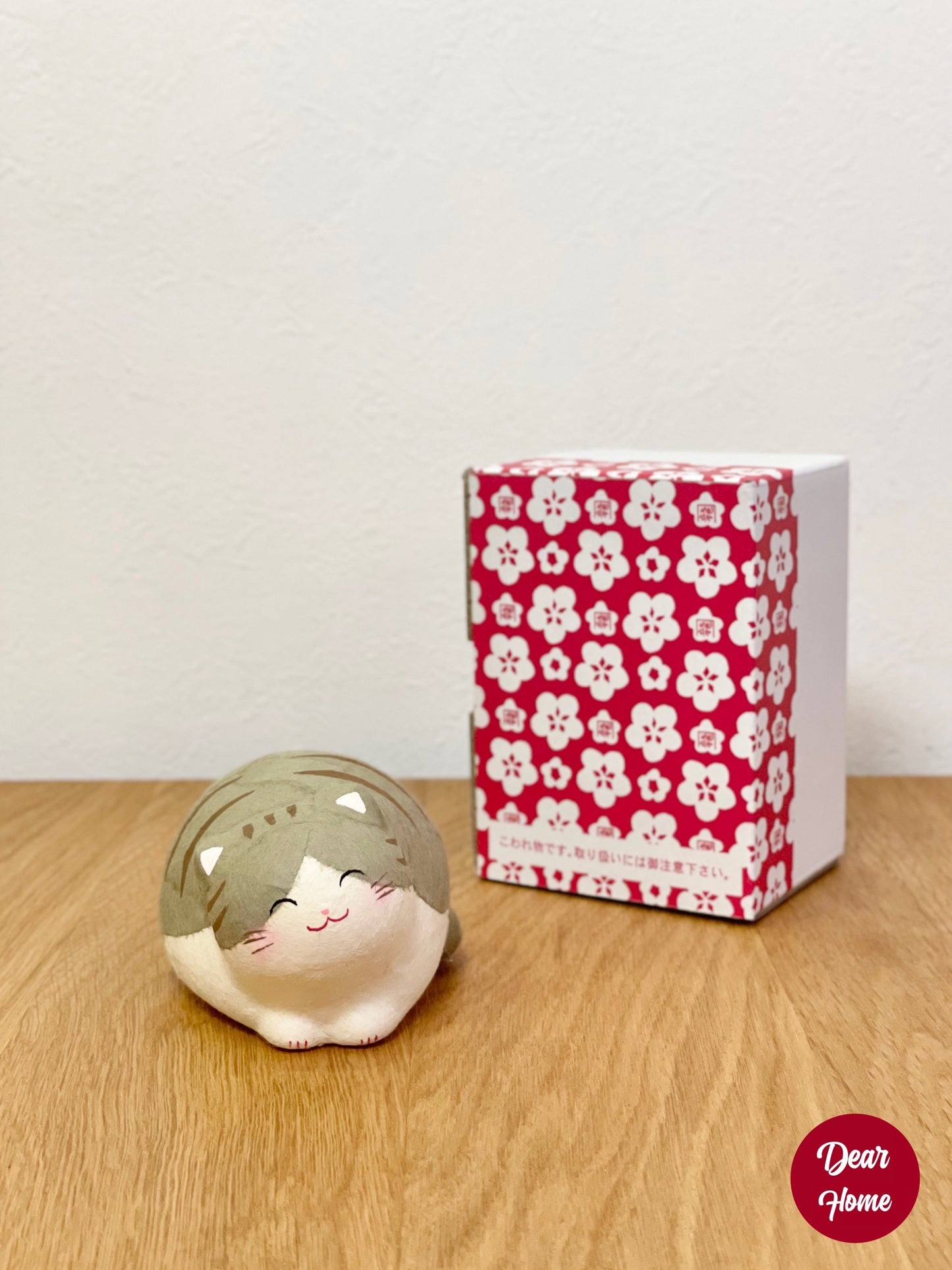 日本製 ❘ 日本和紙笑臉趴地貓咪