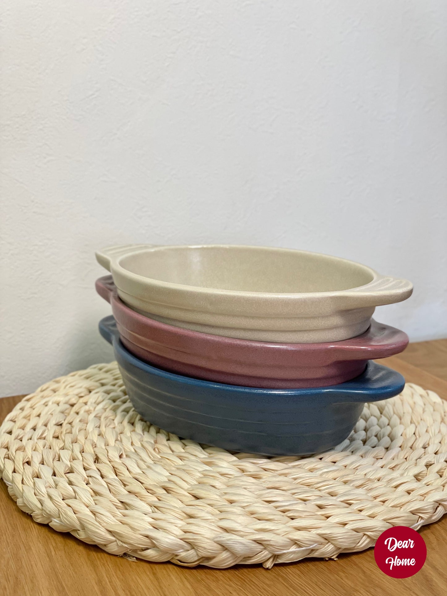 日本製 ❘ 美濃燒橢圓形烤焗盤 (440ml)