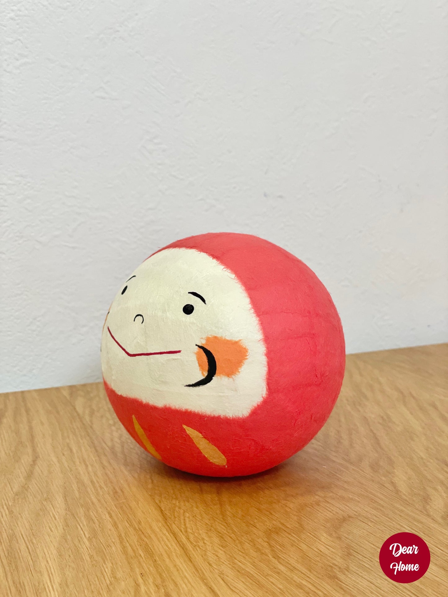 日本製 ❘ 日本和紙微笑達摩 (紅色)