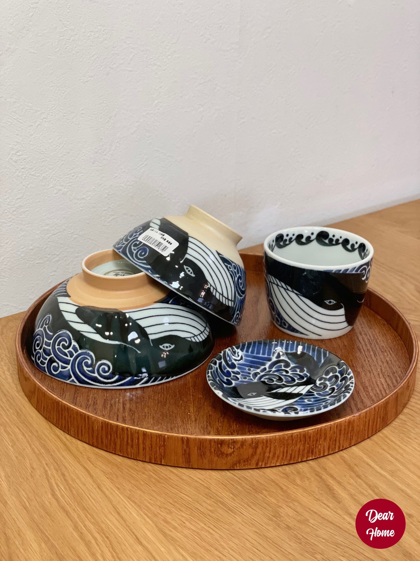 日本製 ❘ 白浪鯨系列美濃燒小碟 (10cm)