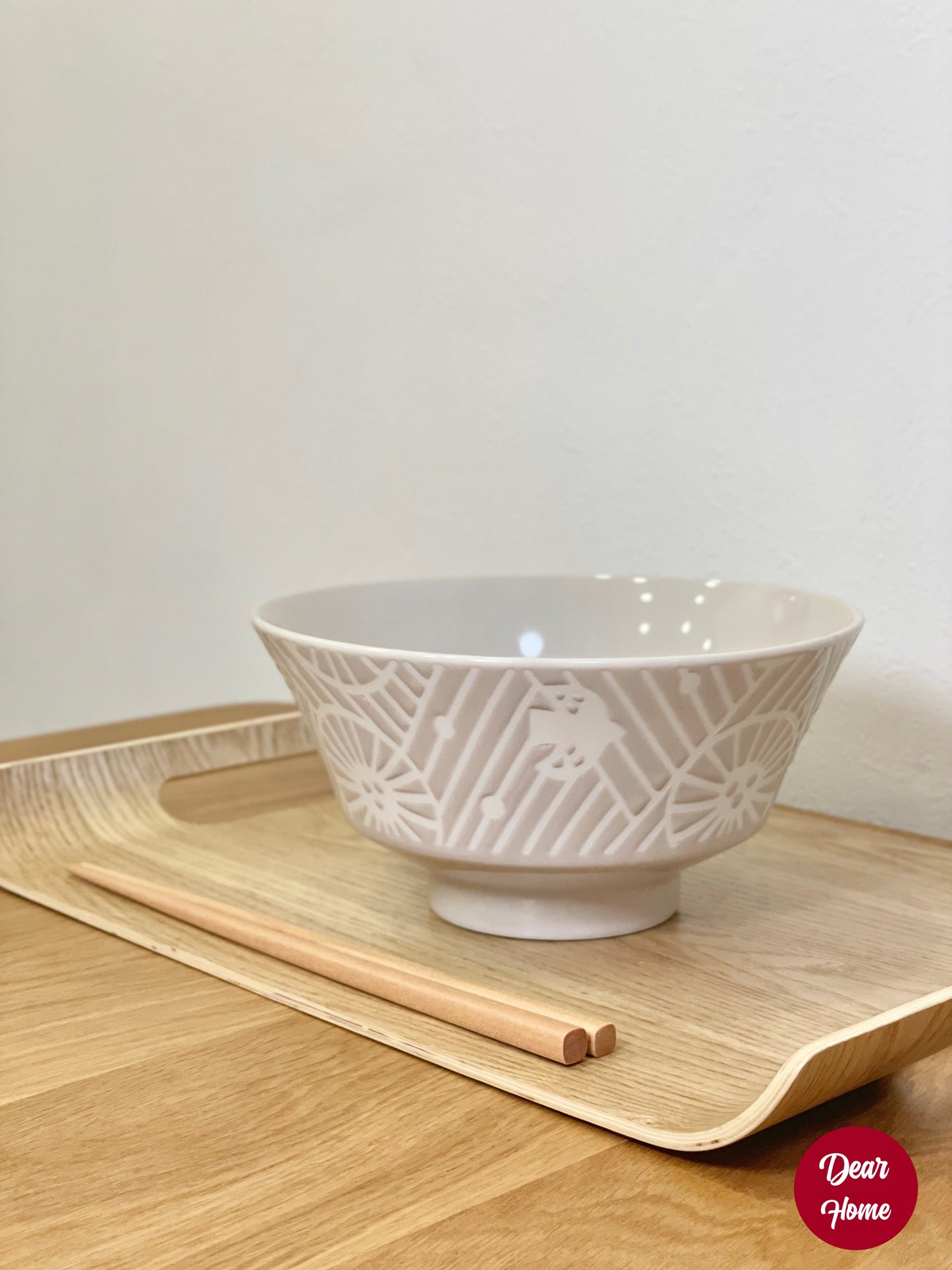 日本製 ❘ Kafu系列美濃燒湯麵碗 (18cm)