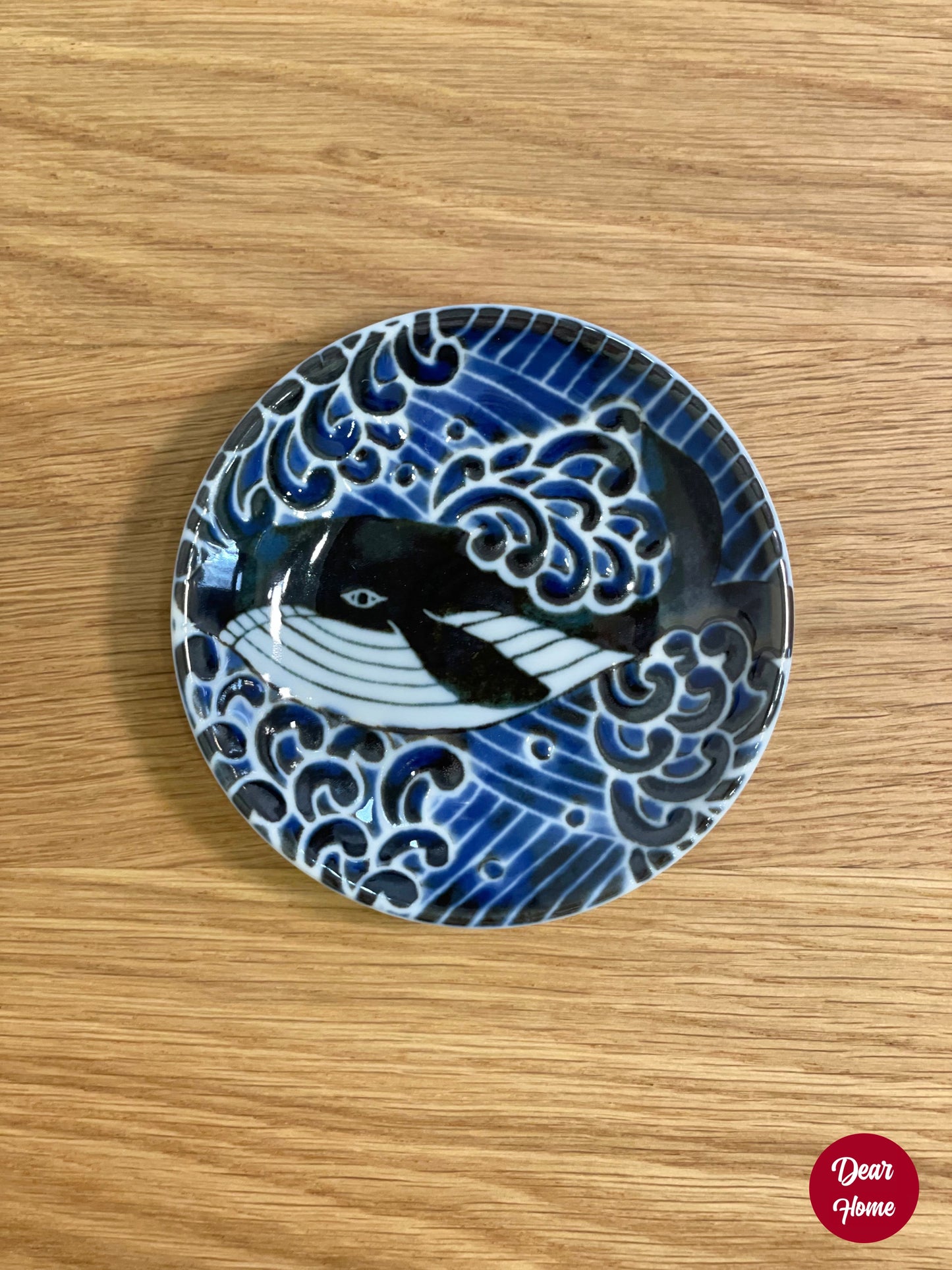 日本製 ❘ 白浪鯨系列美濃燒小碟 (10cm)