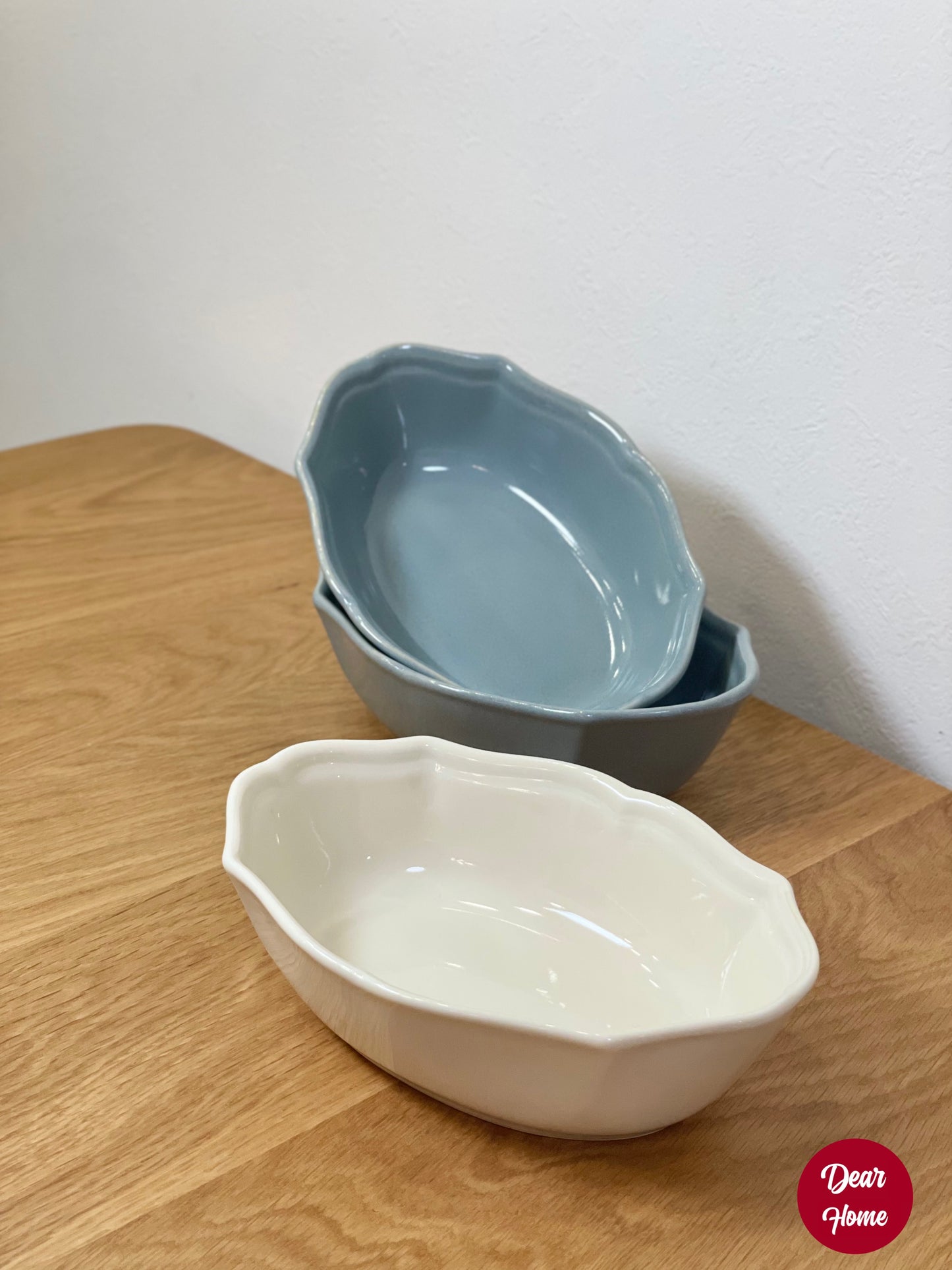 日本製 ❘ Cardle系列復古風美濃燒橢圓形餐碗