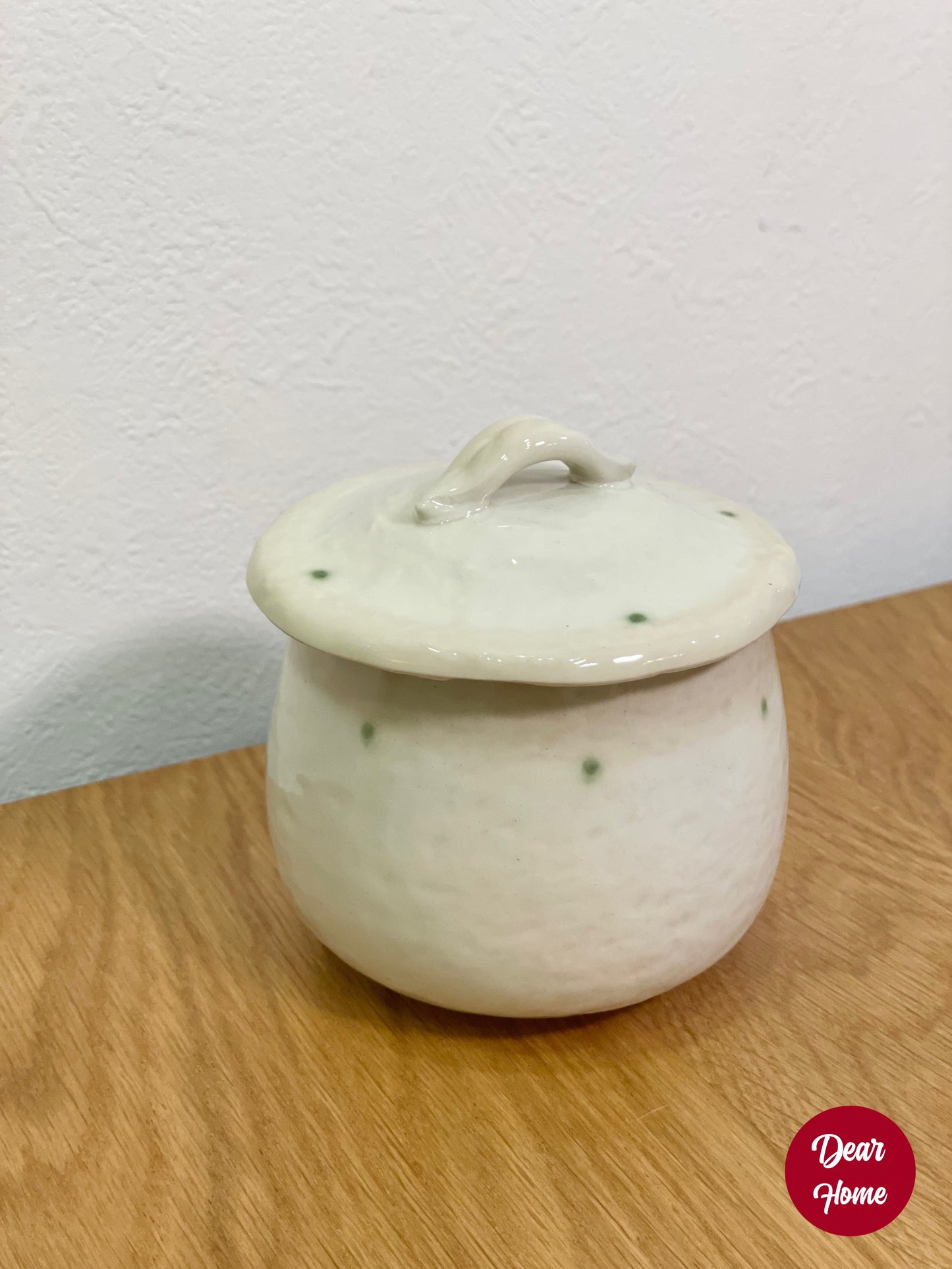 日本製 ❘ 可愛波點美濃燒茶碗蒸 (9cm)