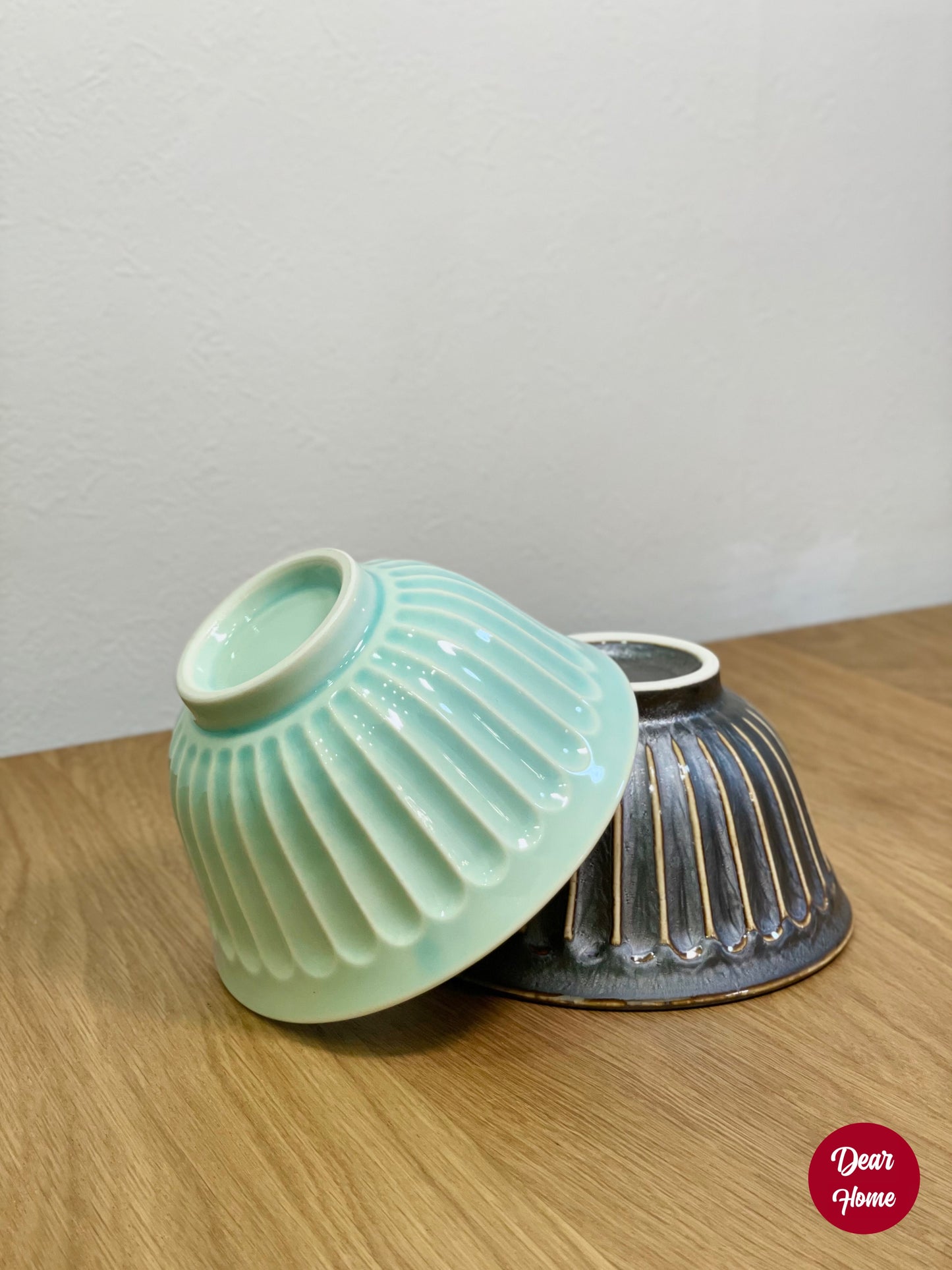 日本製 ❘ 孔雀系列美濃燒餐碗 (湖水綠)