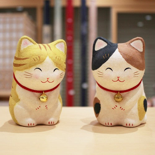 日本製 ❘ 日本和紙鞠躬感謝貓咪