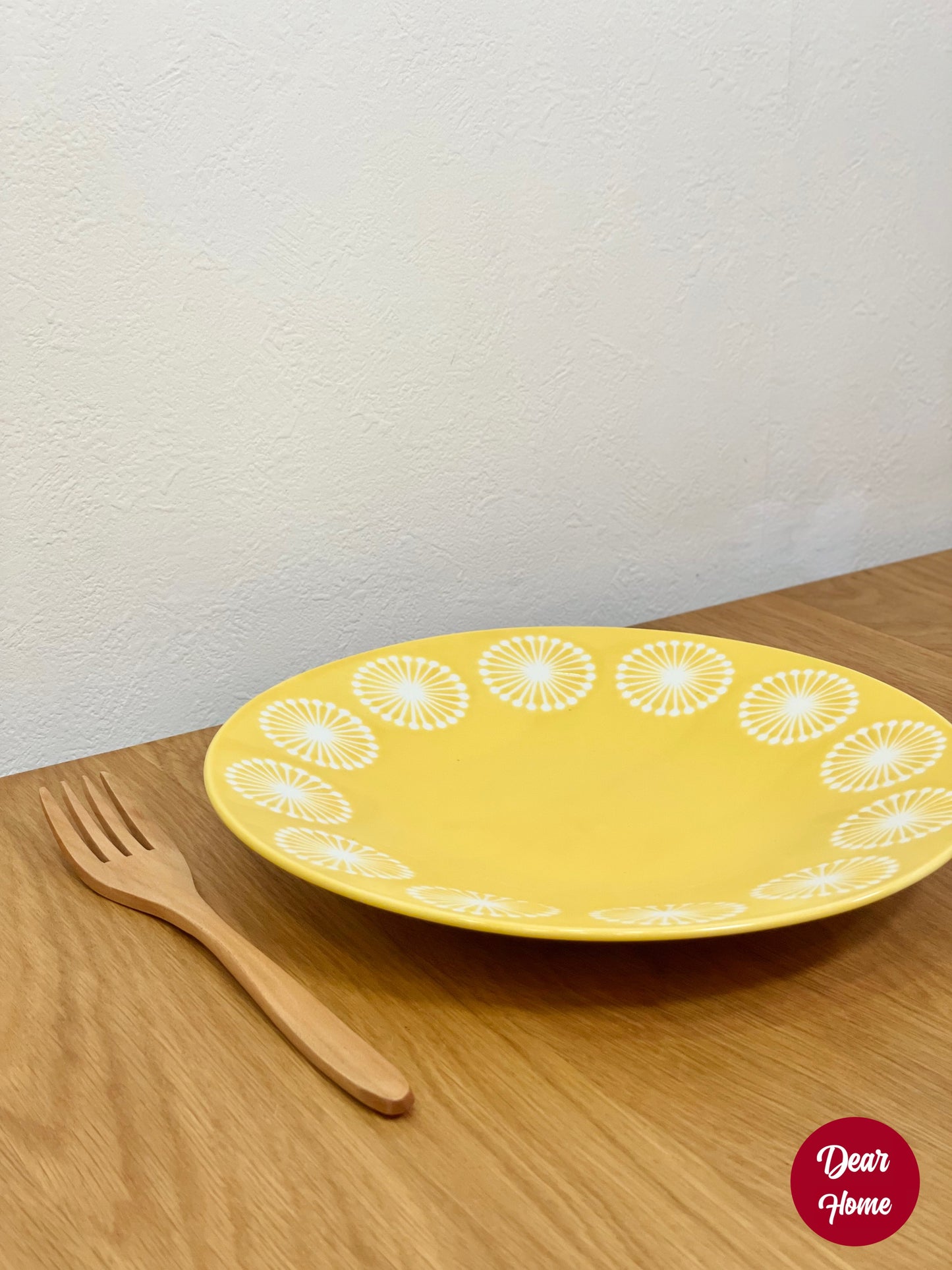 日本製 ❘ Moco系列蒲公英美濃燒餐碟 (22.2cm)