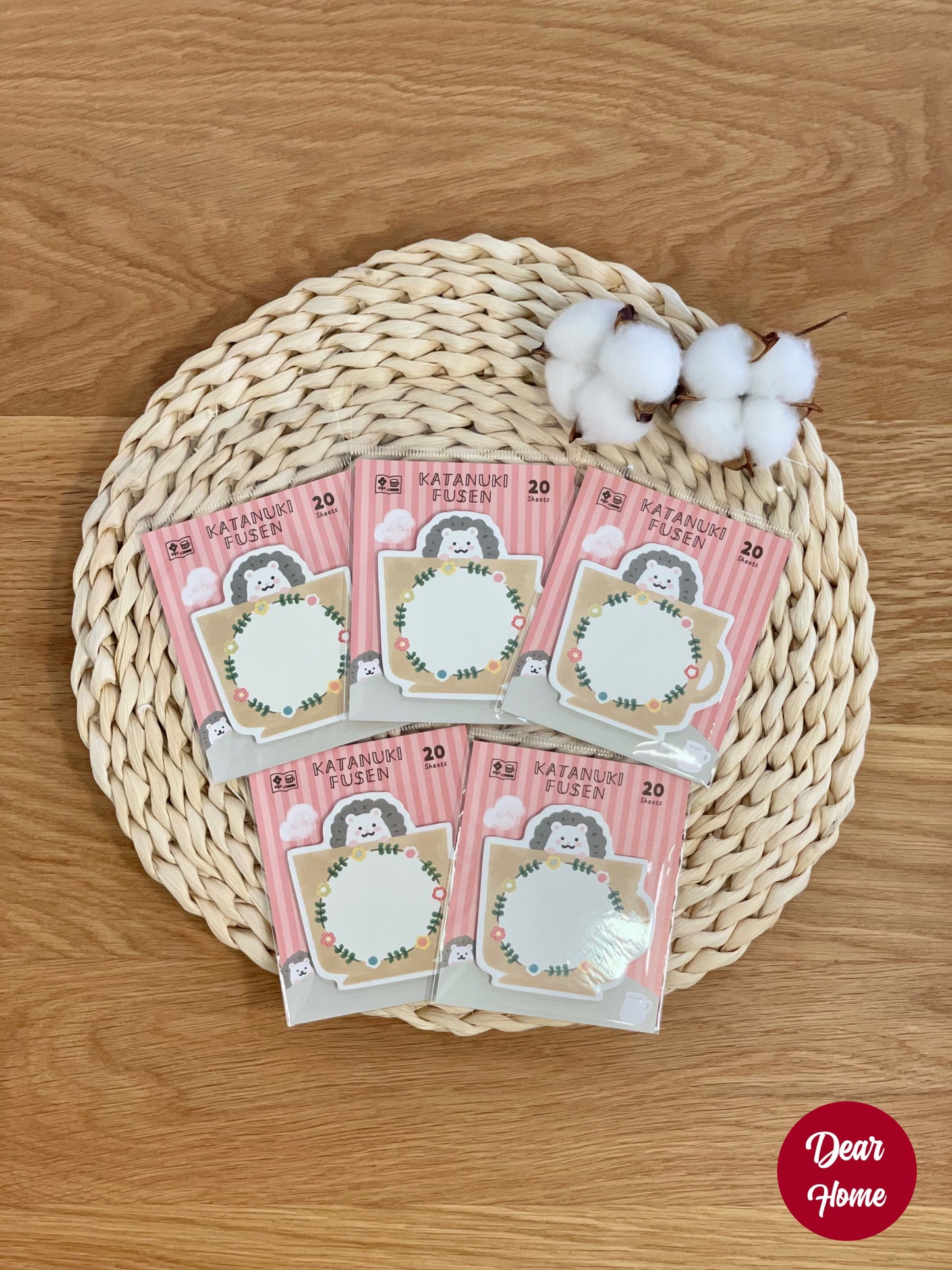 日本製 ❘ 古川紙工便條貼 (刺蝟飲品)