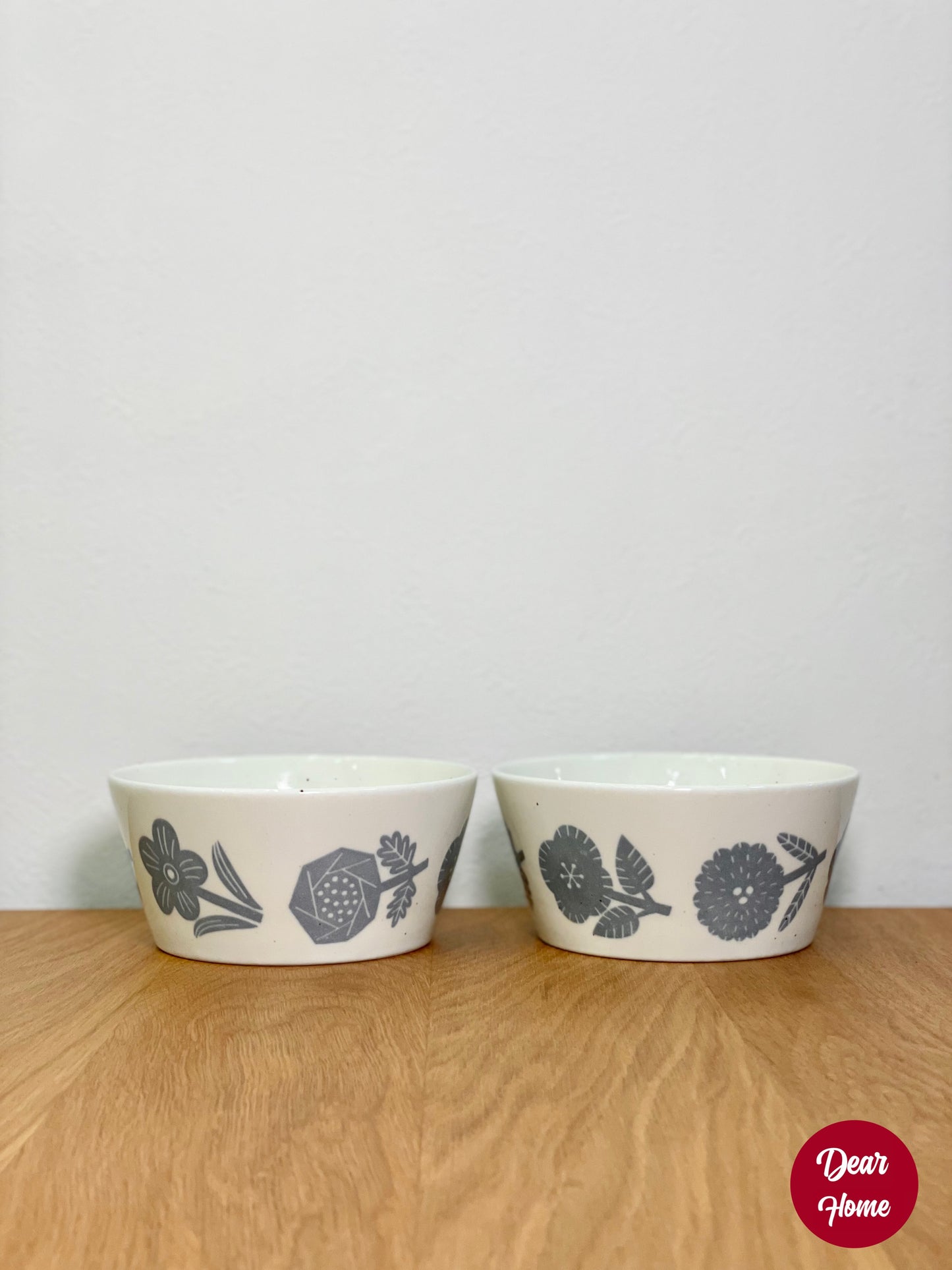 日本製 ❘ Rikka系列花卉美濃燒餐碗 (13.2cm)