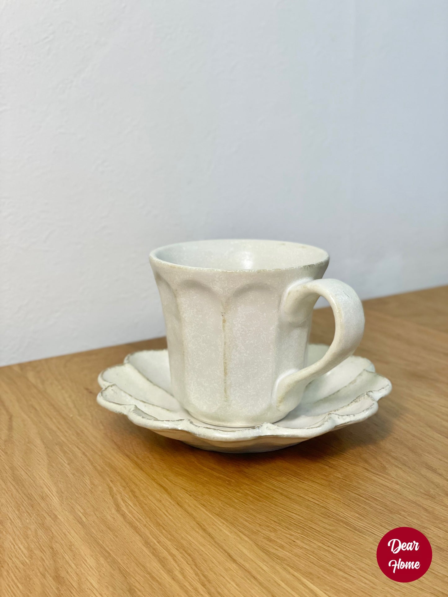 日本製 ❘ Kohyo Rinka小兵系列花形美濃燒餐碟 (15.5cm)