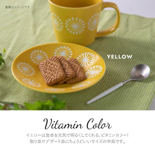 日本製 ❘ Moco系列蒲公英美濃燒餐碟 (14.7cm)