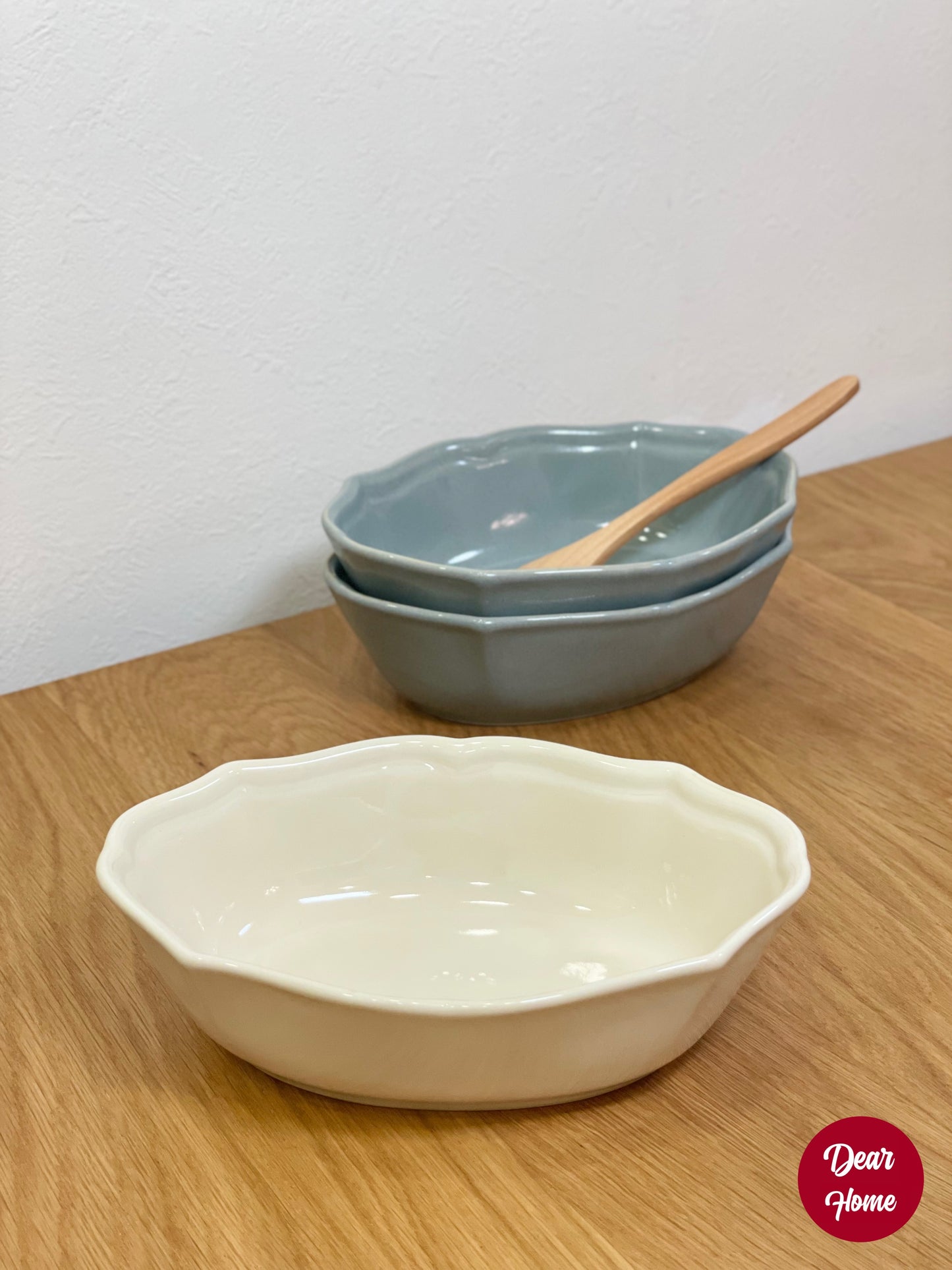 日本製 ❘ Cardle系列復古風美濃燒橢圓形餐碗