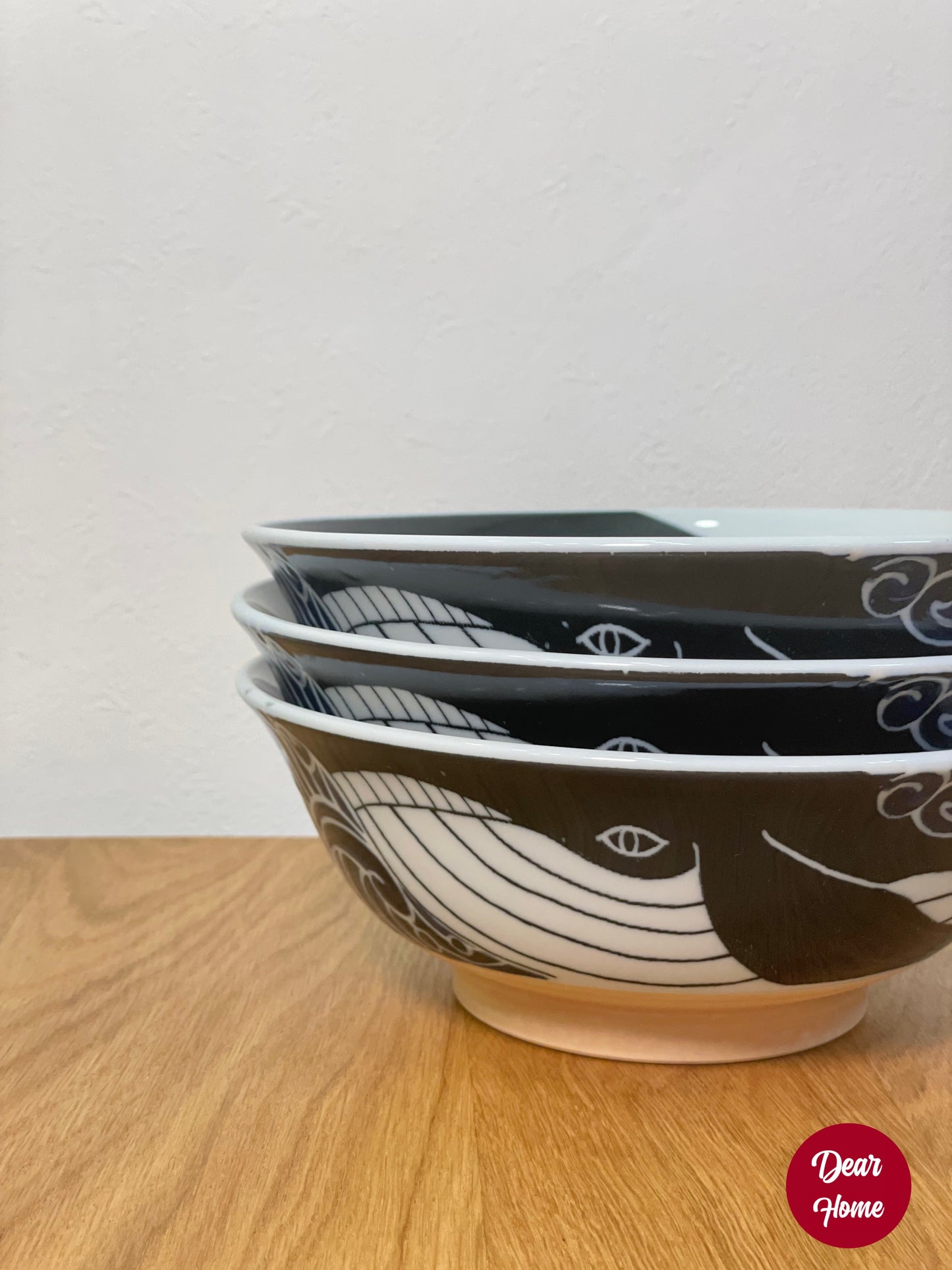 日本製 ❘ 白浪鯨系列美濃燒湯麵碗 (20.7cm)