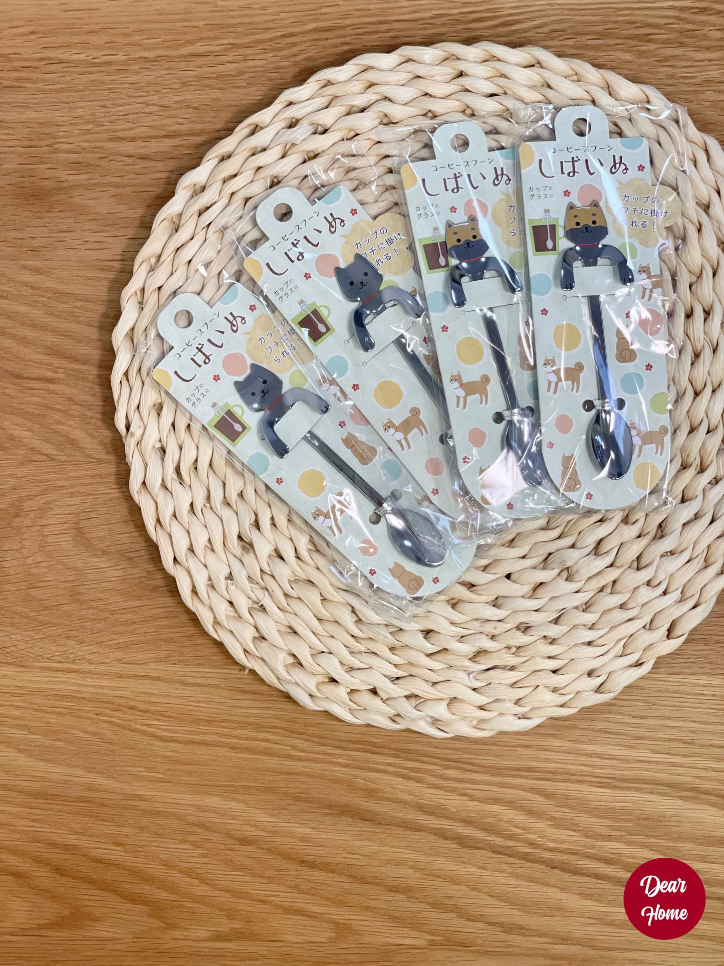 日本製 ❘ 柴犬不銹鋼掛杯小匙 (11.6cm)