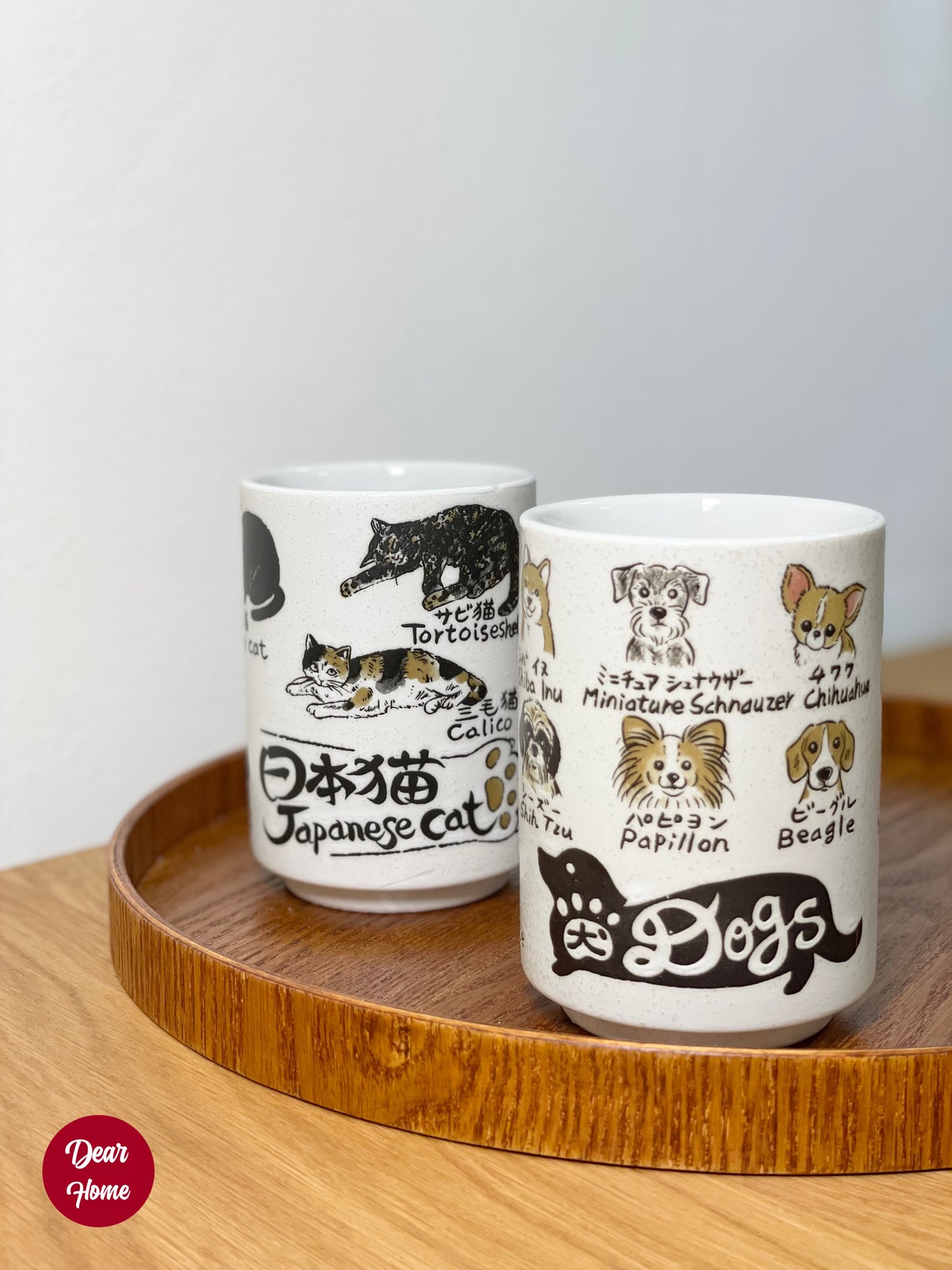 日本製 ❘ Monoshiri系列美濃燒日本貓咪茶杯 (260ml)