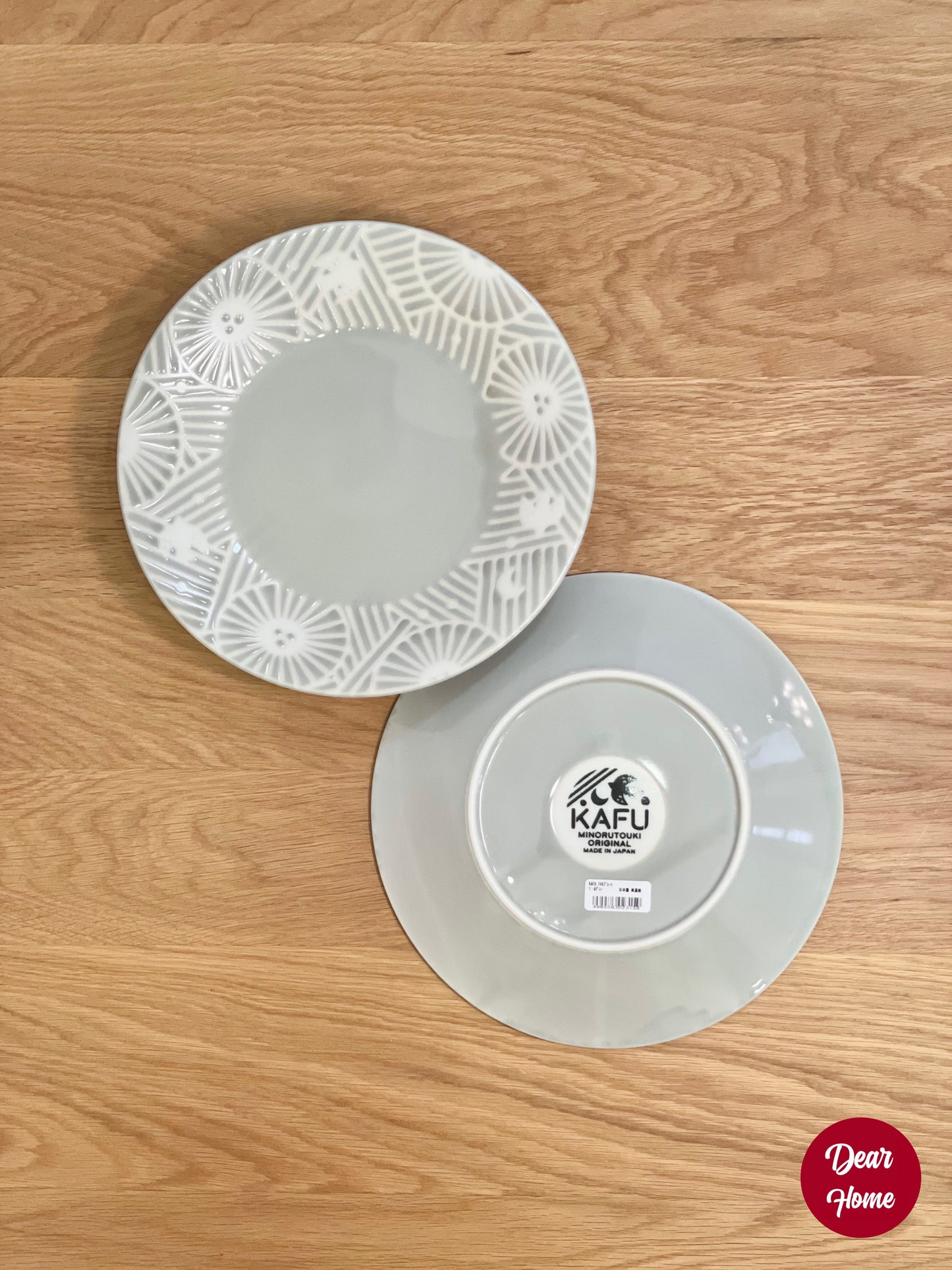 日本製 ❘ Kafu系列美濃燒餐碟 (23.8cm)