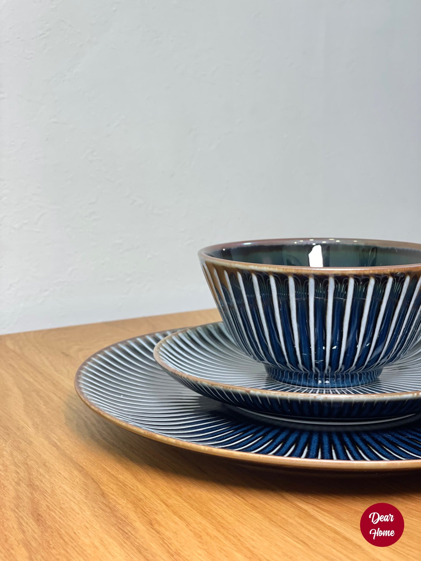 日本製 ❘ Sendan系列美濃燒餐碟 (23.5cm)