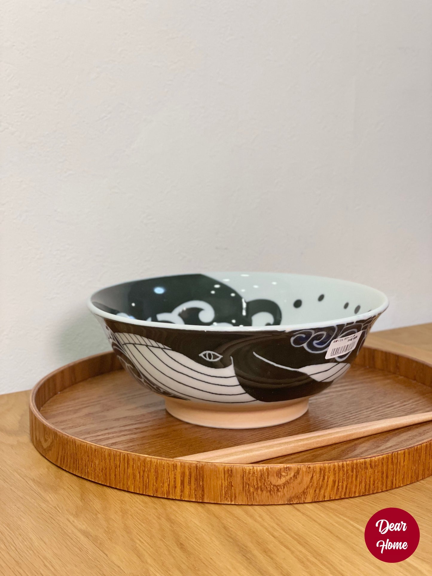 日本製 ❘ 白浪鯨系列美濃燒湯麵碗 (20.7cm)