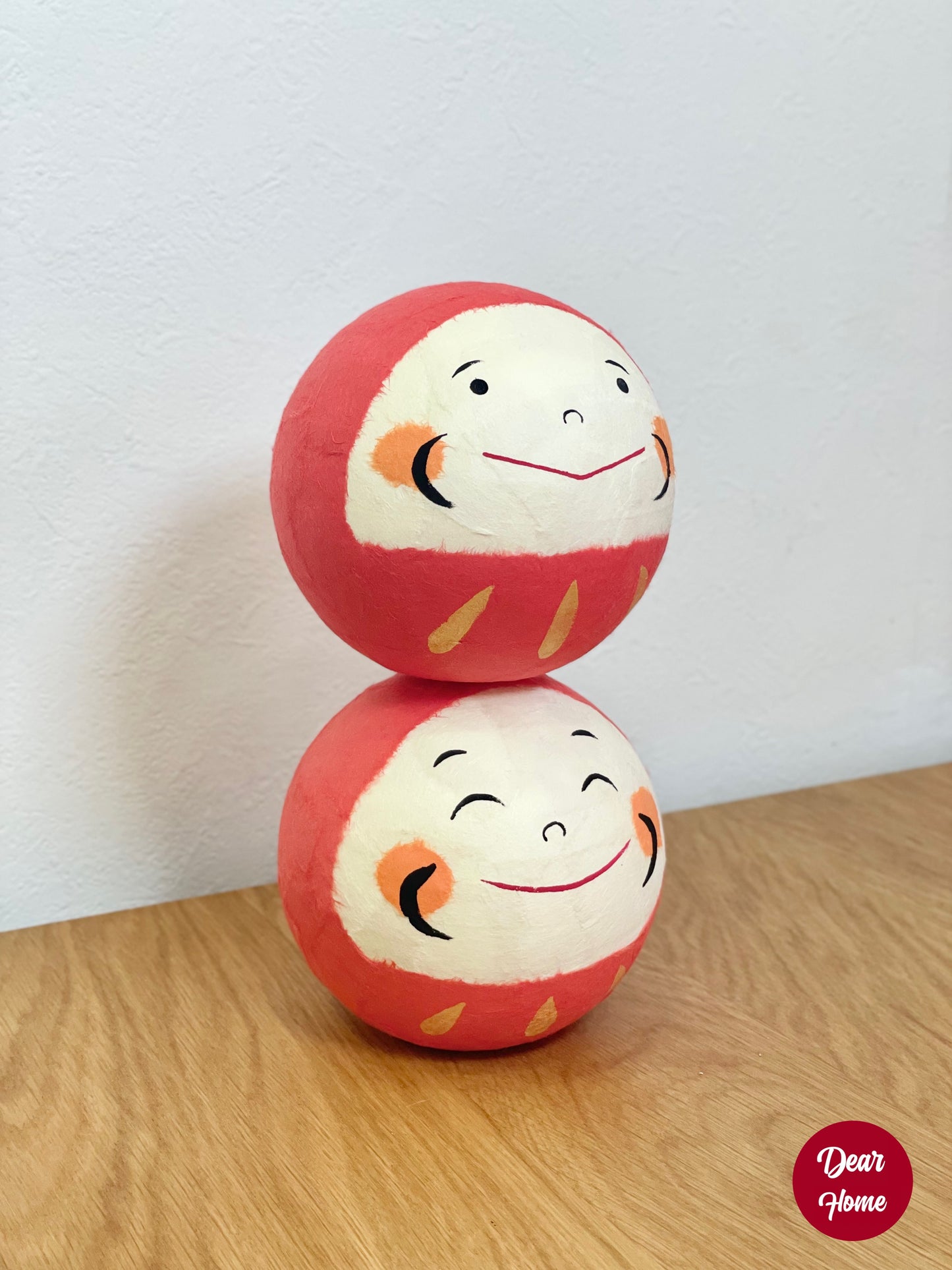 日本製 ❘ 日本和紙微笑達摩 (紅色)