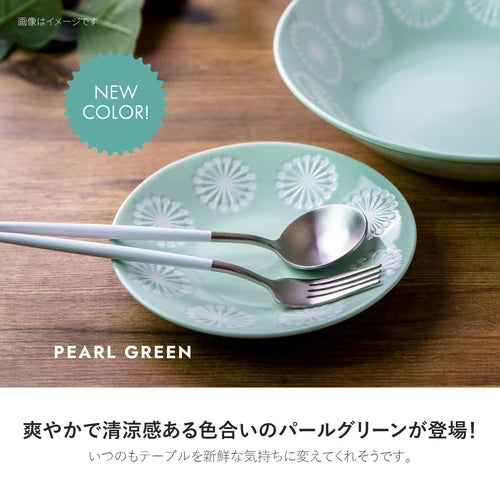 日本製 ❘ Moco系列蒲公英美濃燒餐碟 (14.7cm)