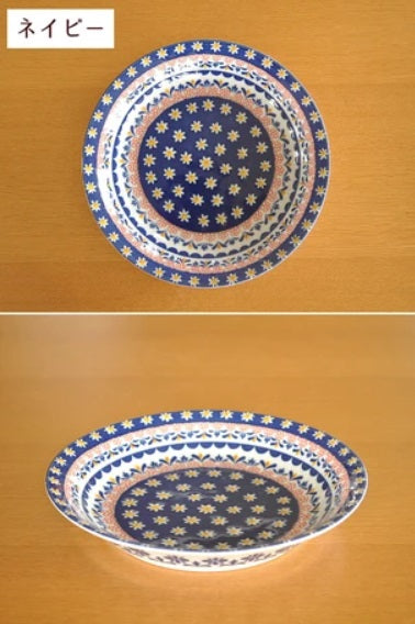 日本製 ❘ Polska系列波蘭風碎花餐碟 (21.7cm)