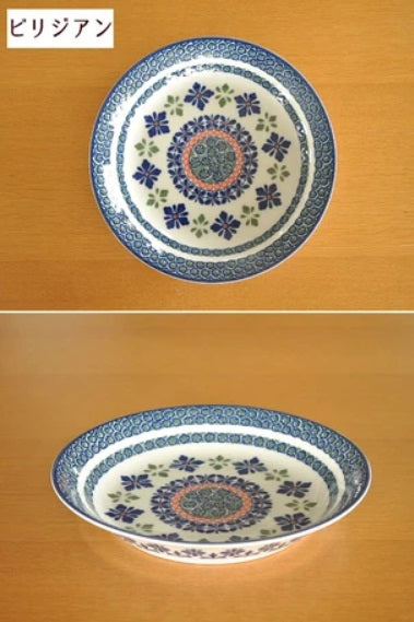 日本製 ❘ Polska系列波蘭風碎花餐碟 (21.7cm)