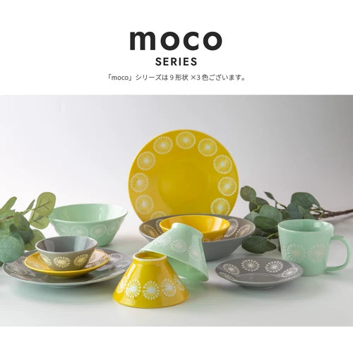 日本製 ❘ Moco系列蒲公英美濃燒餐碟 (22.2cm)