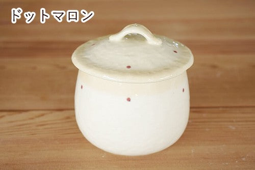 日本製 ❘ 可愛波點美濃燒茶碗蒸 (9cm)