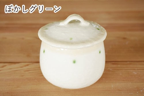 日本製 ❘ **瑕疵品** 可愛波點美濃燒茶碗蒸 (9cm)