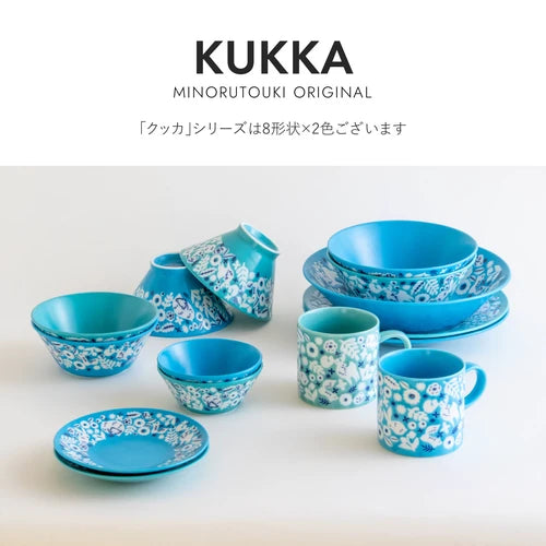 日本製 ❘ Kukka系列北歐風美濃燒深碟 (22.3cm)