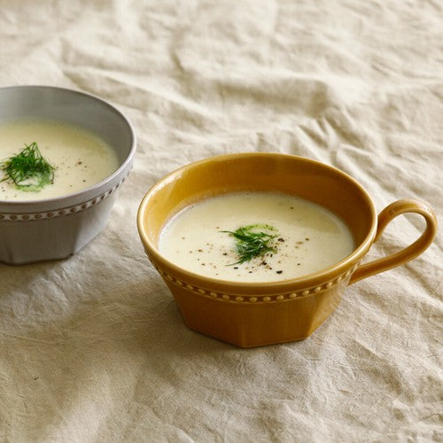 日本製 ❘ Roots Coline 美濃燒八角形單耳湯杯 (11.4cm) (焗爐適用)