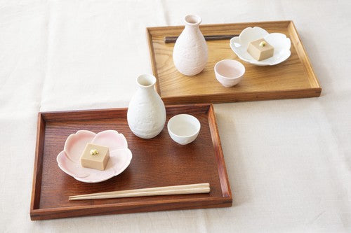 日本製 ❘ 粉色櫻花小碟 (12.5cm) (焗爐適用)