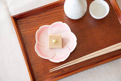 日本製 ❘ 粉色櫻花小碟 (12.5cm) (焗爐適用)