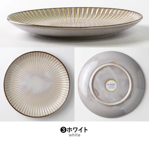 日本製 ❘ Sendan系列美濃燒餐碟 (20.7cm)