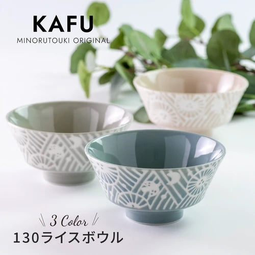 日本製 ❘ Kafu系列美濃燒餐碗 (12.8cm)